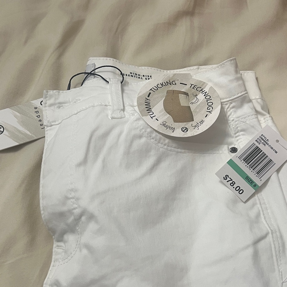 Women's White Skinny Pants